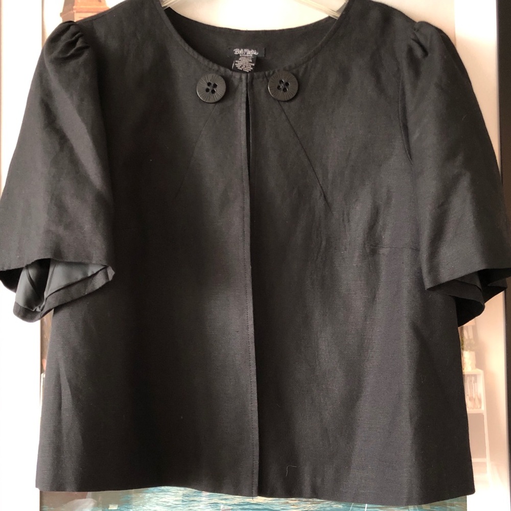 Bob Mackie Studio Short Sleeve Jacket